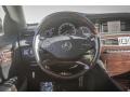 2011 Mercedes-Benz CL Black Interior Steering Wheel Photo