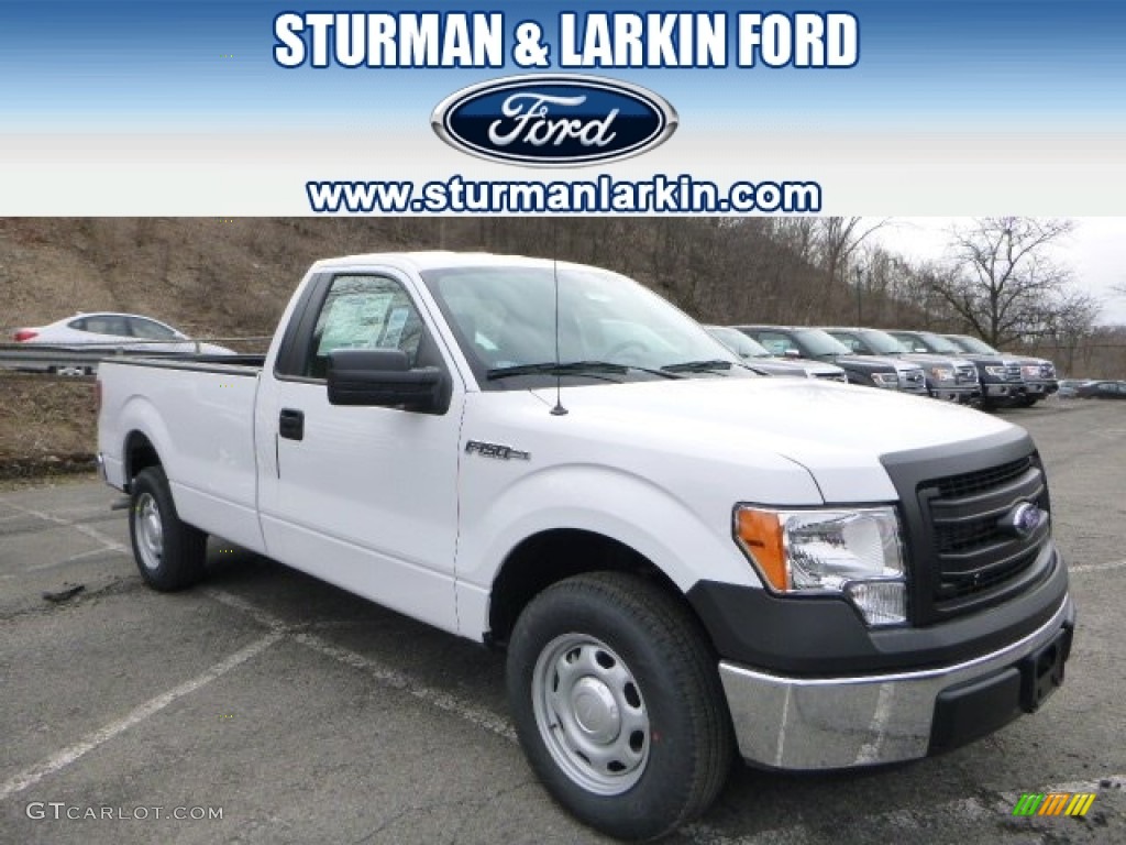 Oxford White Ford F150