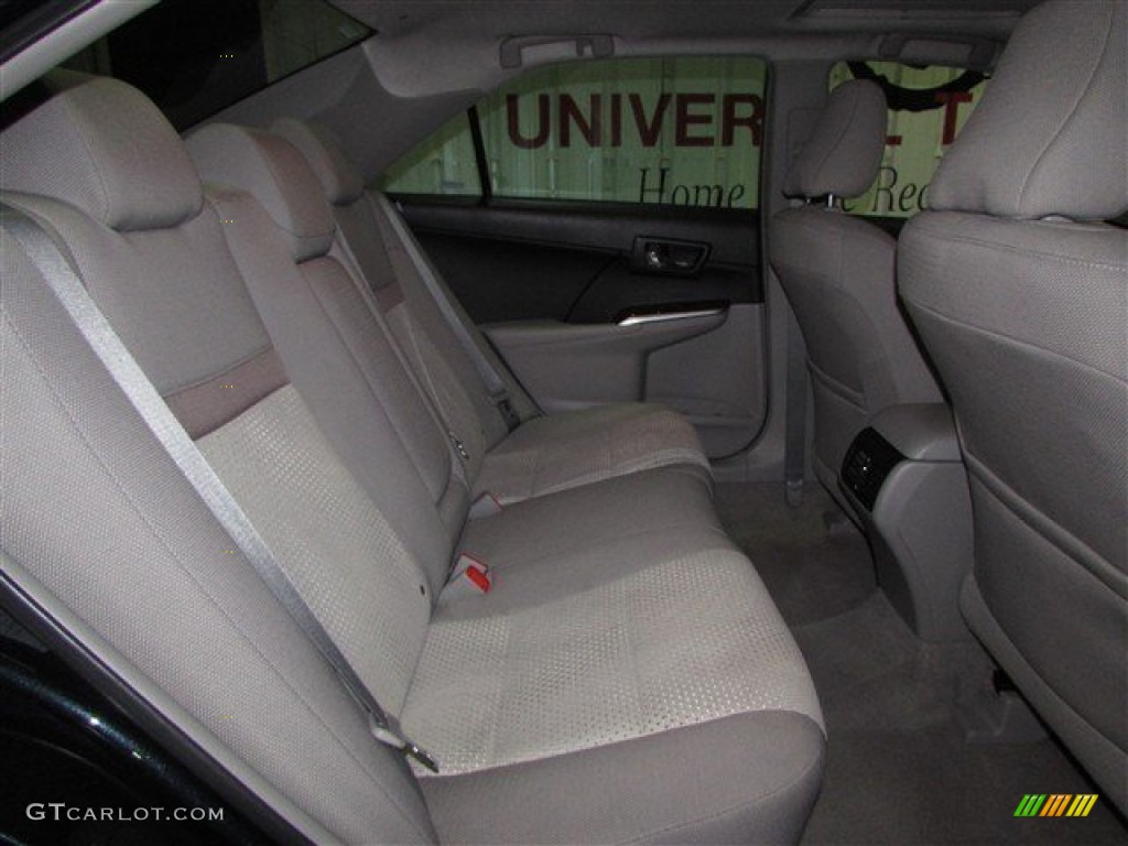 2014 Camry XLE - Attitude Black Metallic / Ash photo #21