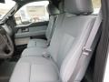 Steel Grey 2014 Ford F150 XL Regular Cab Interior Color