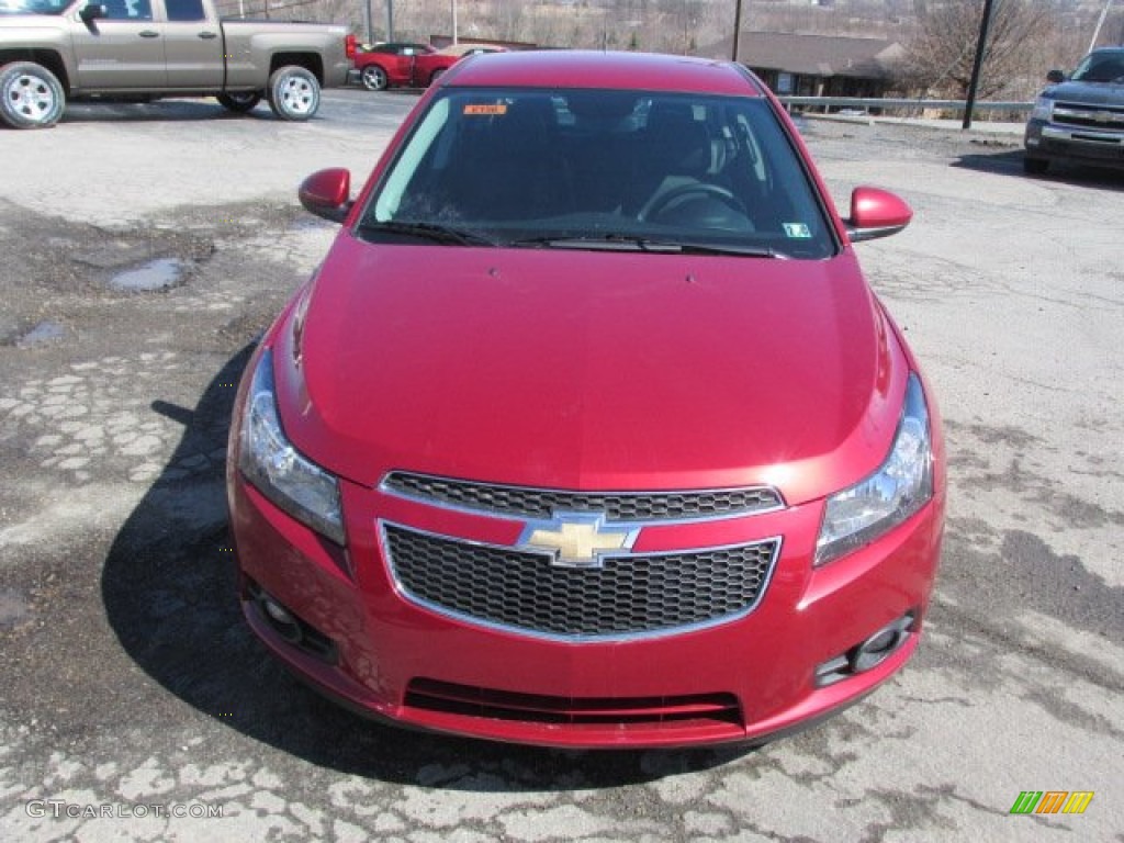 2014 Cruze Diesel - Crystal Red Tintcoat / Jet Black photo #4
