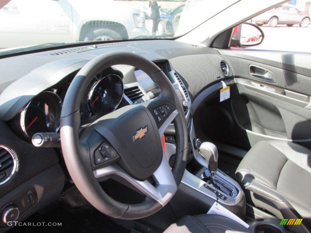 2014 Cruze Diesel - Crystal Red Tintcoat / Jet Black photo #11