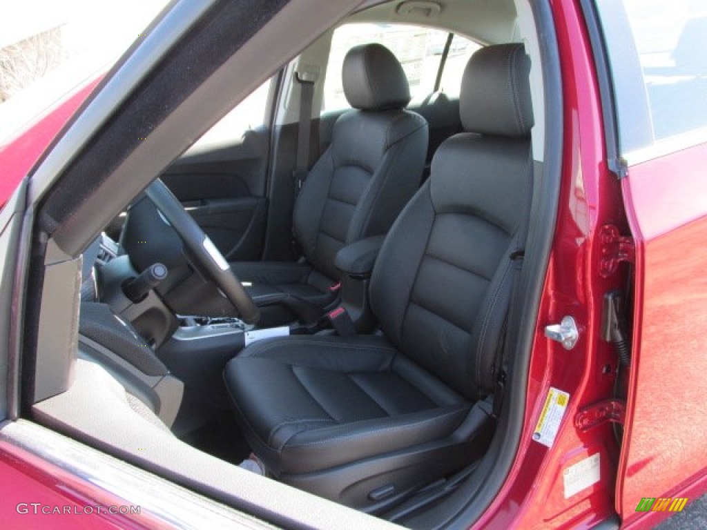 2014 Cruze Diesel - Crystal Red Tintcoat / Jet Black photo #13