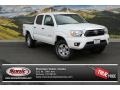 2014 Super White Toyota Tacoma V6 TRD Double Cab 4x4  photo #1