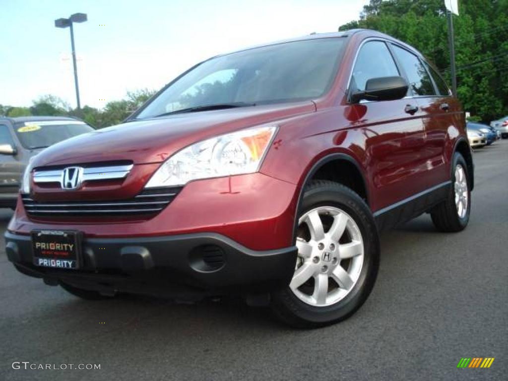 2008 CR-V EX - Tango Red Pearl / Gray photo #1