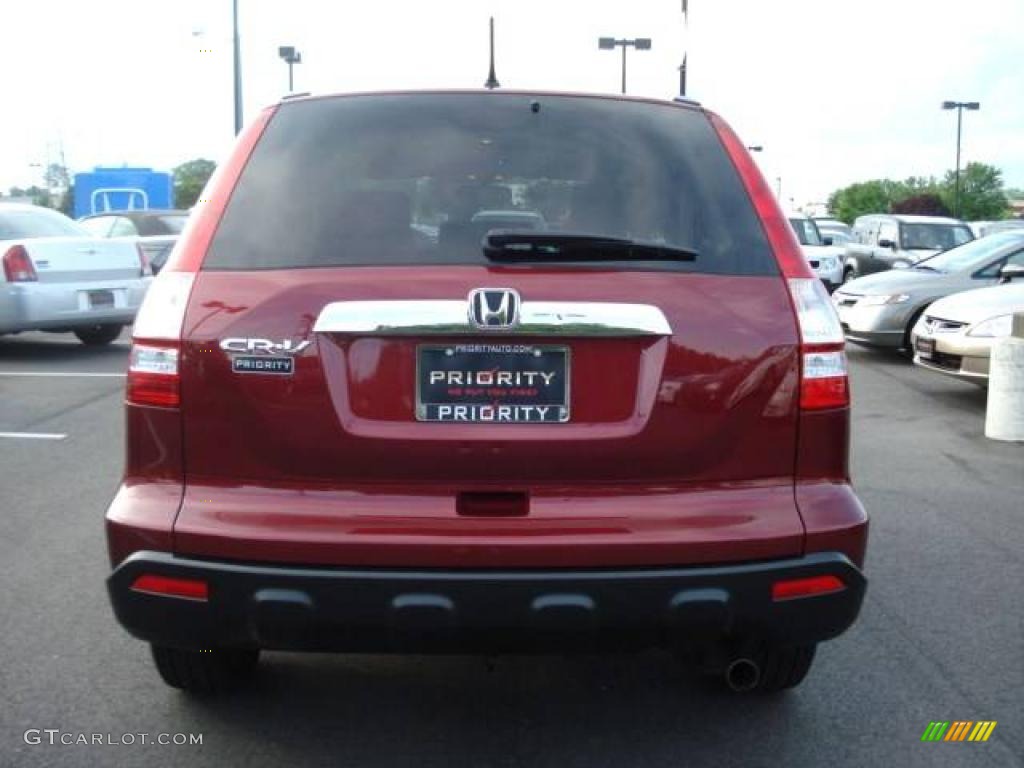 2008 CR-V EX - Tango Red Pearl / Gray photo #5