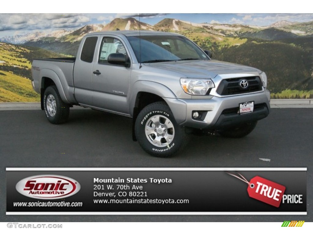 Silver Sky Metallic Toyota Tacoma