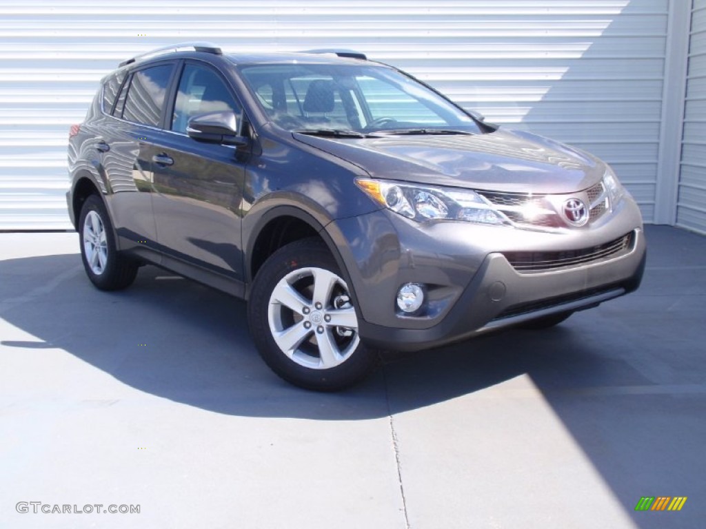 2014 RAV4 XLE - Magnetic Gray Metallic / Black photo #1