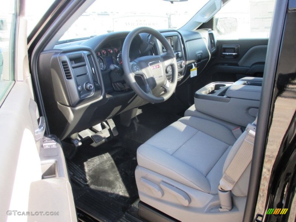 2014 Sierra 1500 Regular Cab - Onyx Black / Jet Black/Dark Ash photo #6