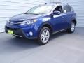 2014 Blue Crush Metallic Toyota RAV4 Limited  photo #7
