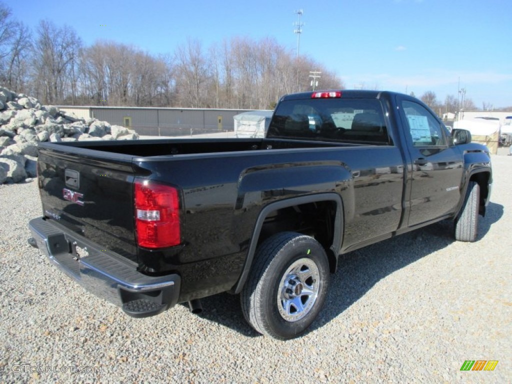 2014 Sierra 1500 Regular Cab - Onyx Black / Jet Black/Dark Ash photo #21