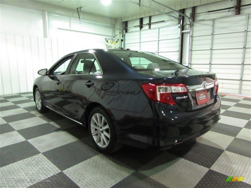 2014 Camry XLE - Attitude Black Metallic / Ash photo #4