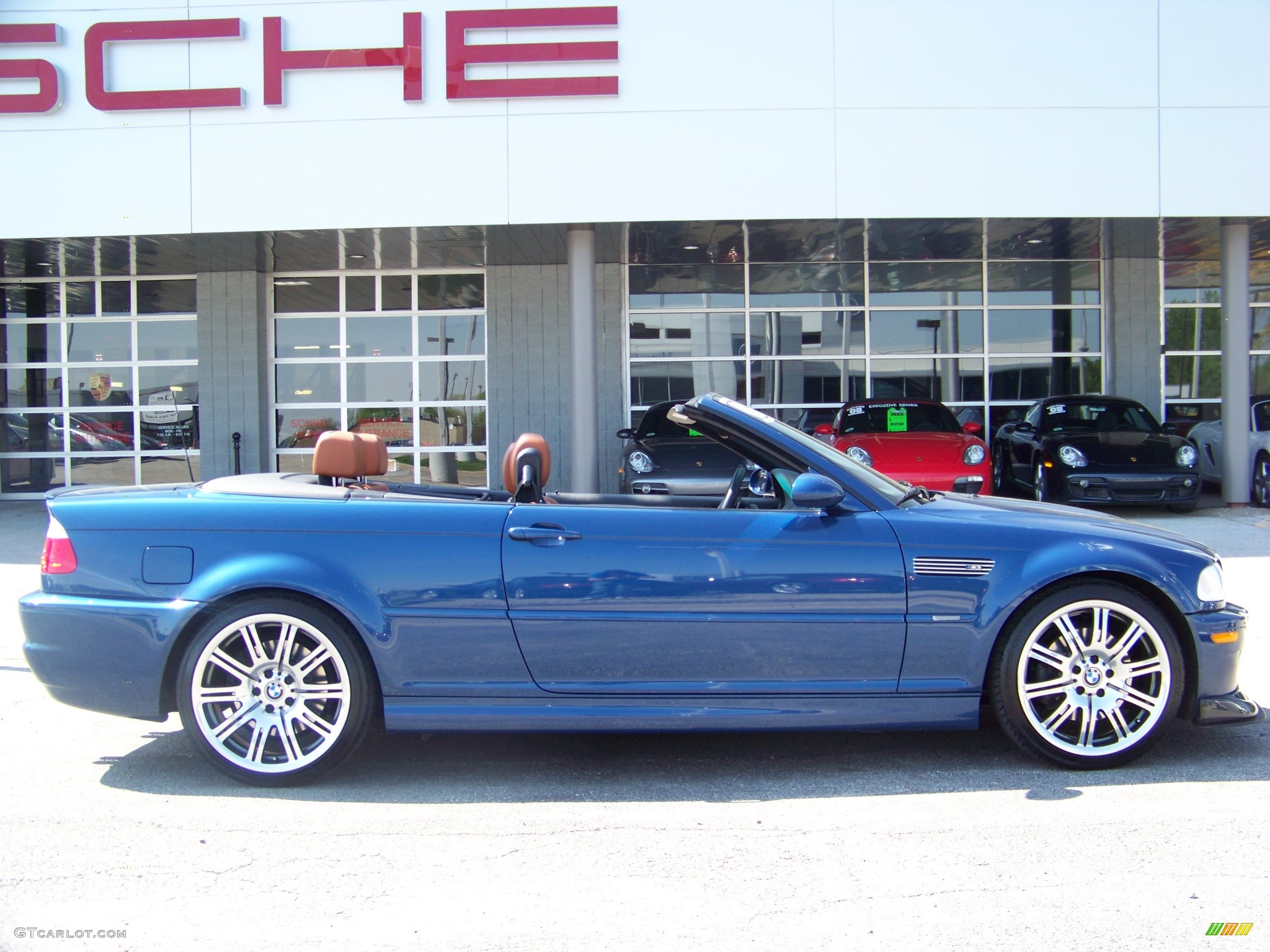 2003 M3 Dinan Convertible - Topaz Blue Metallic / Cinnamon photo #4