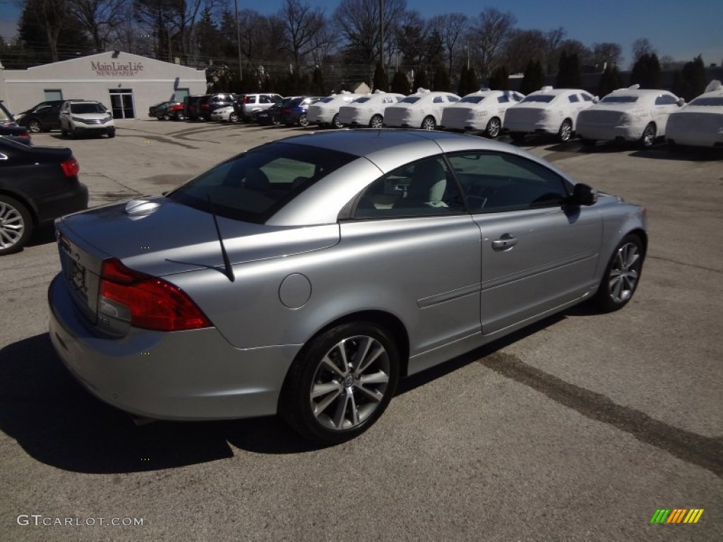 2012 C70 T5 - Electric Silver Metallic / Calcite/Umbra photo #8