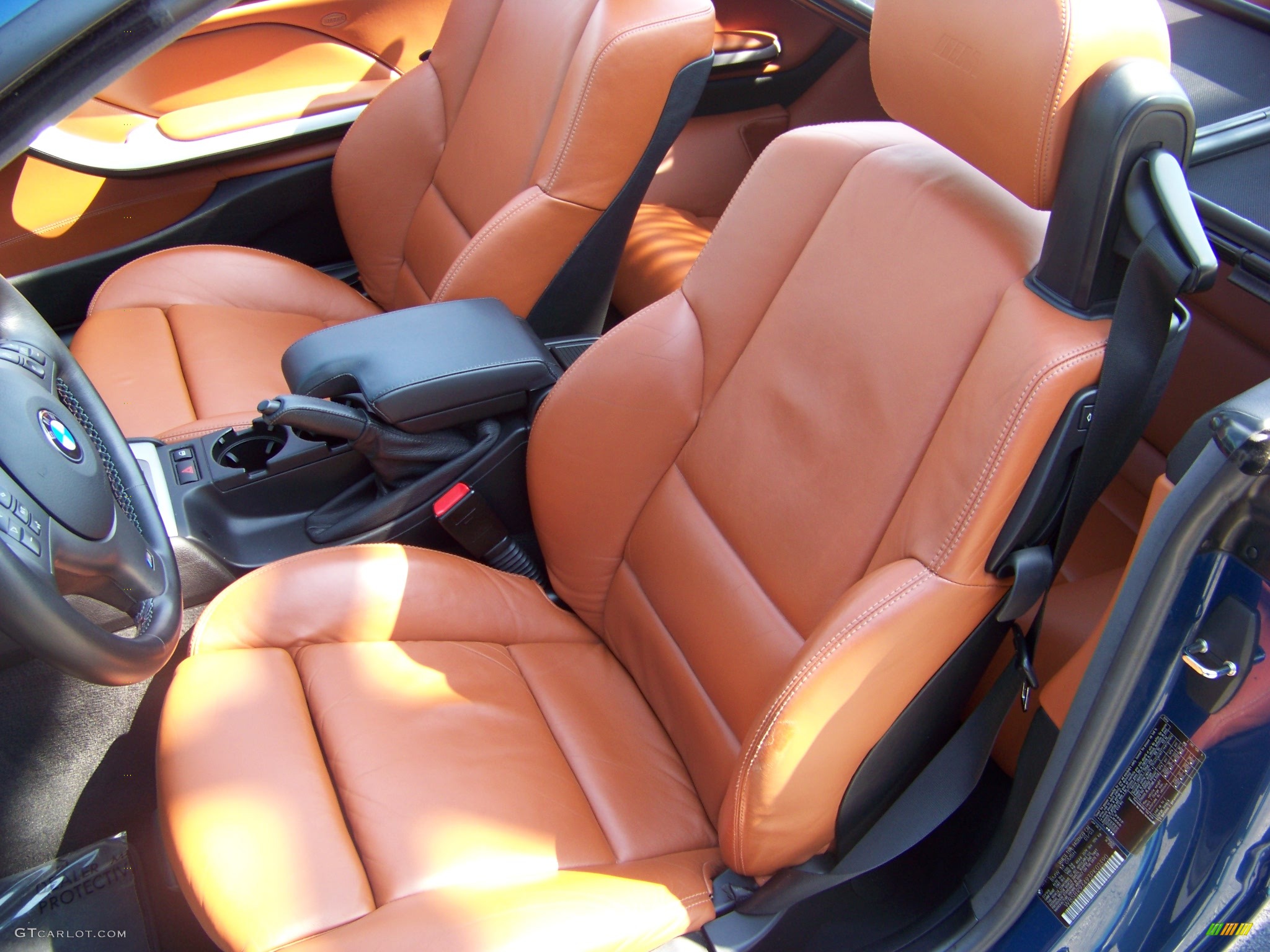 2003 M3 Dinan Convertible - Topaz Blue Metallic / Cinnamon photo #10