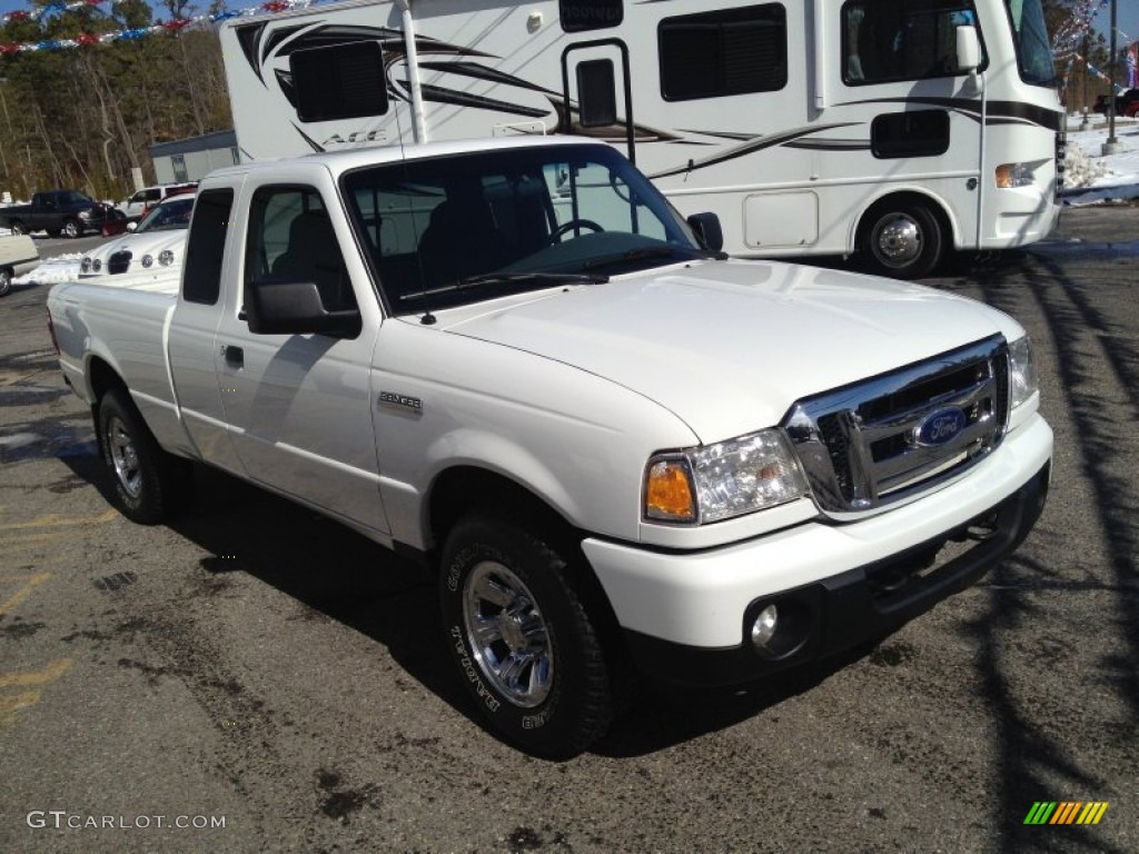 Oxford White 2008 Ford Ranger XLT SuperCab 4x4 Exterior Photo #91571885