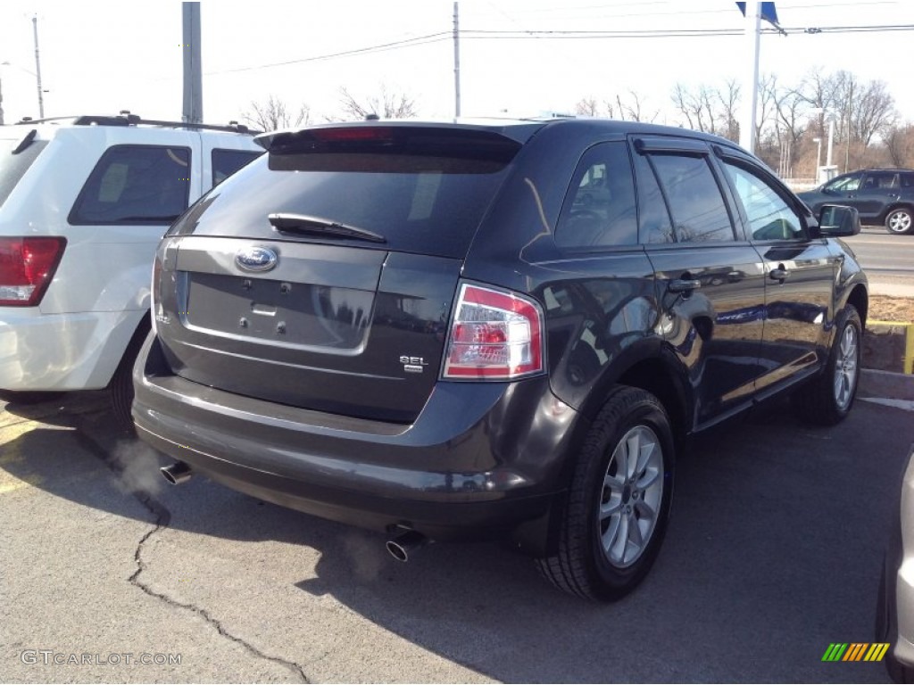 2007 Edge SEL AWD - Carbon Metallic / Charcoal Black photo #4