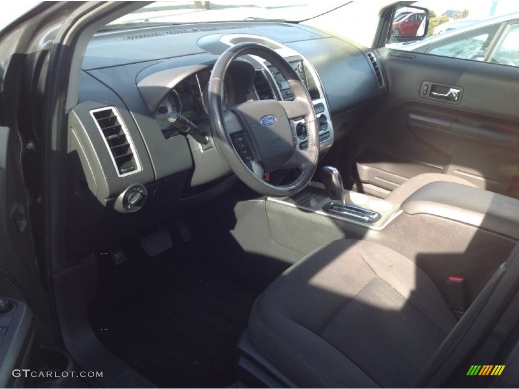 2007 Edge SEL AWD - Carbon Metallic / Charcoal Black photo #5