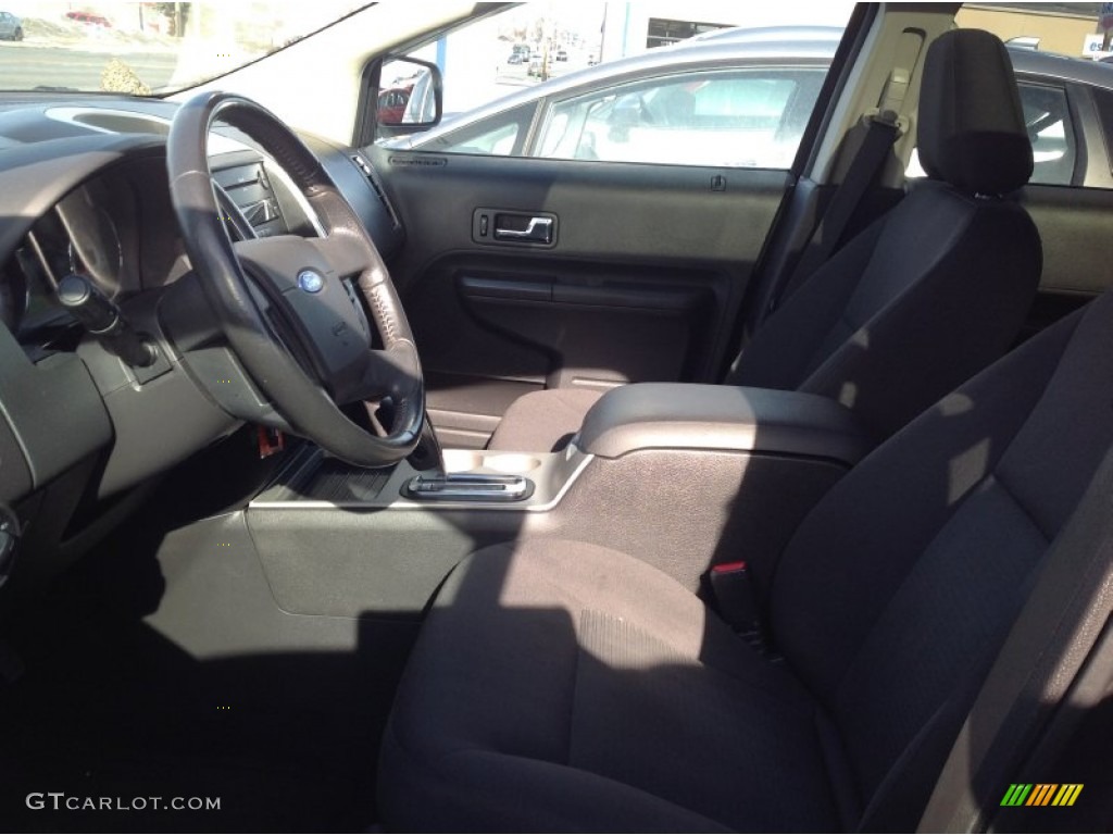 2007 Edge SEL AWD - Carbon Metallic / Charcoal Black photo #6