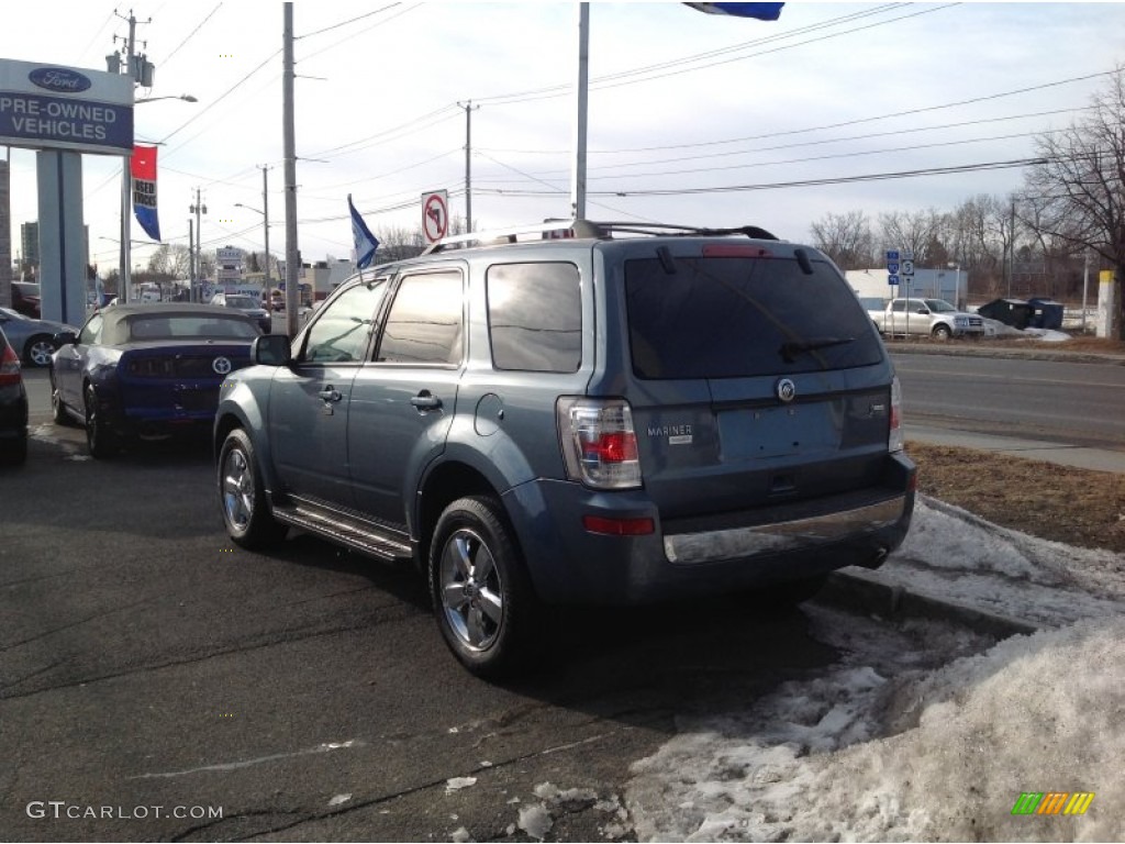 2011 Mariner Premier V6 AWD - Steel Blue Metallic / Stone photo #5