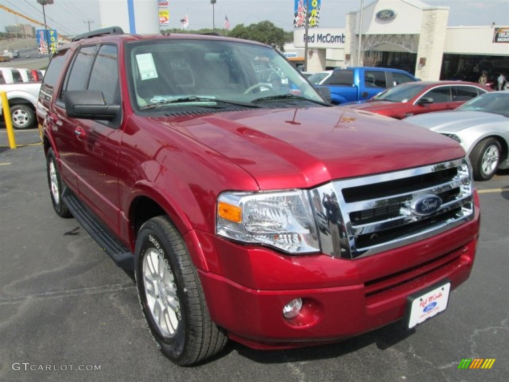 2014 Expedition XLT - Ruby Red / Stone photo #1
