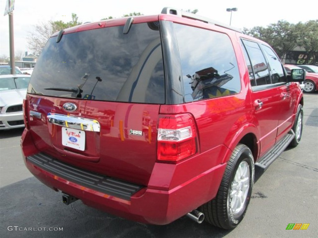 2014 Expedition XLT - Ruby Red / Stone photo #8