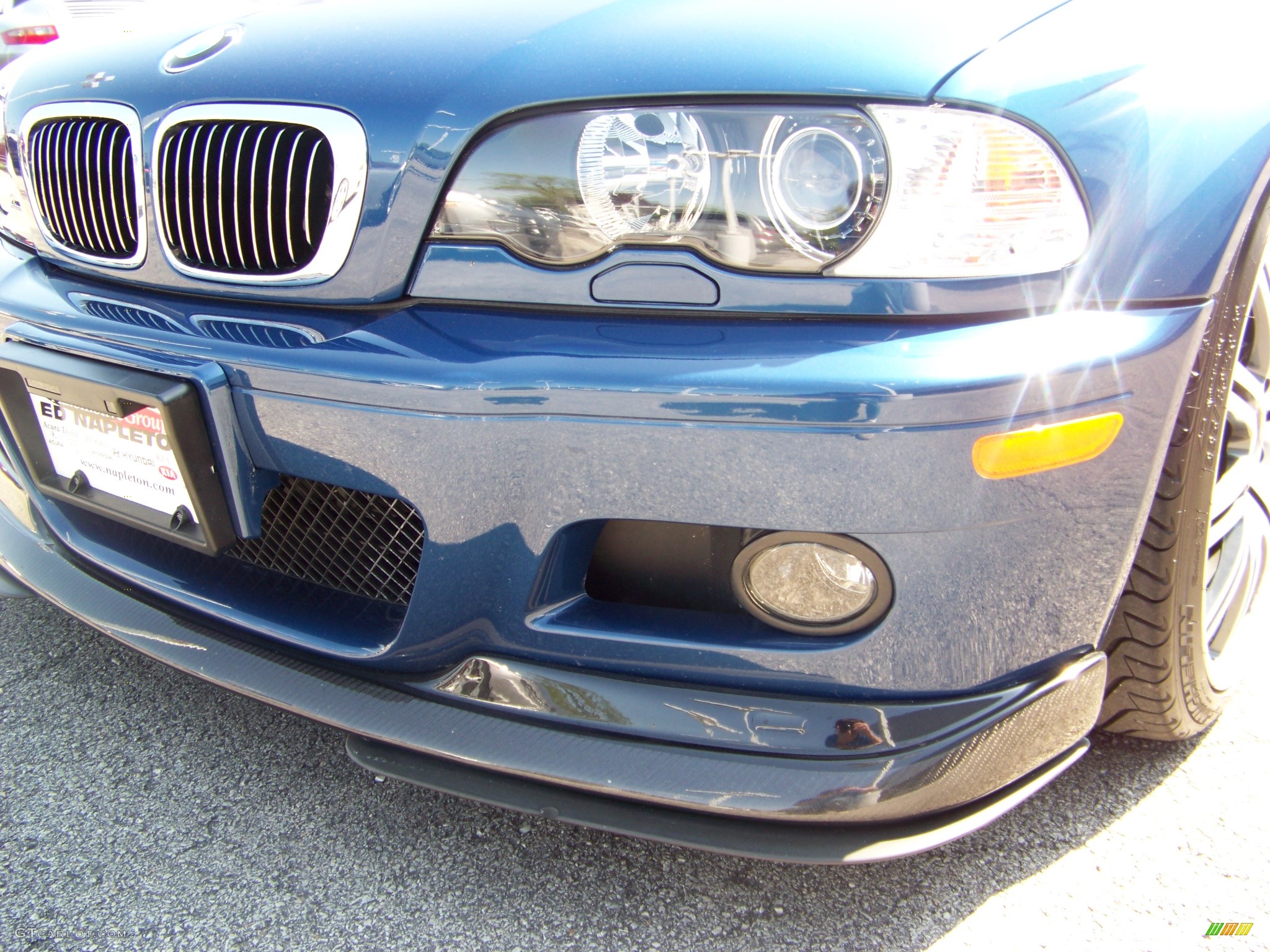 2003 M3 Dinan Convertible - Topaz Blue Metallic / Cinnamon photo #25