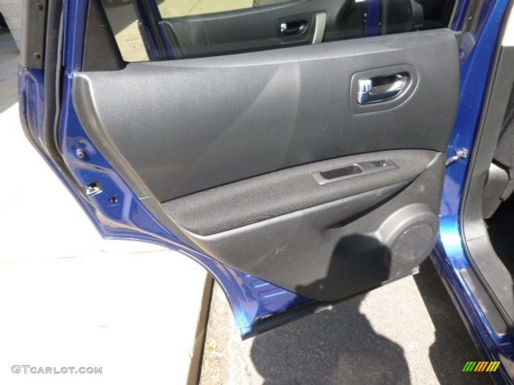 2011 Rogue S AWD - Indigo Blue Metallic / Black photo #13