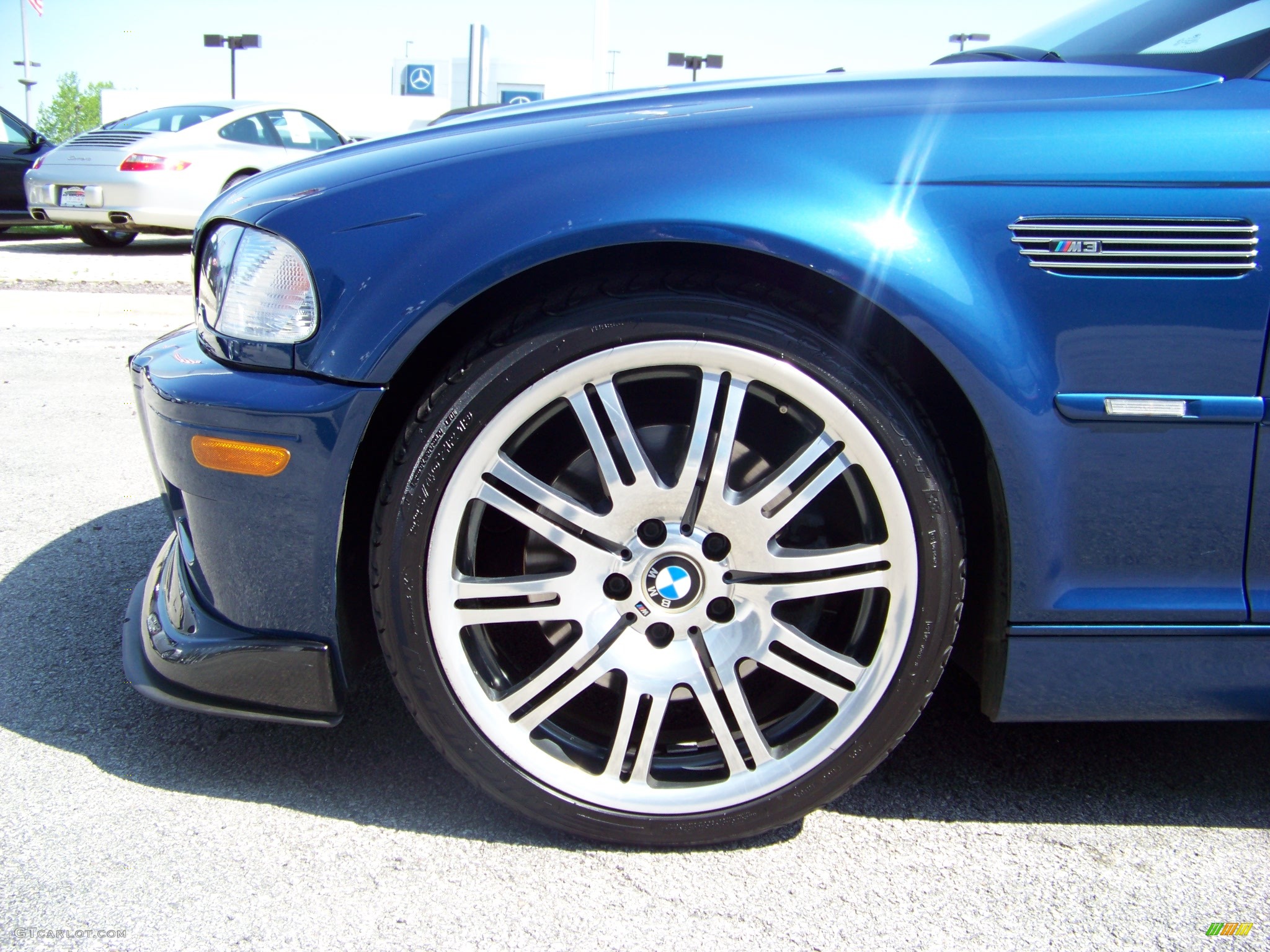 2003 M3 Dinan Convertible - Topaz Blue Metallic / Cinnamon photo #32