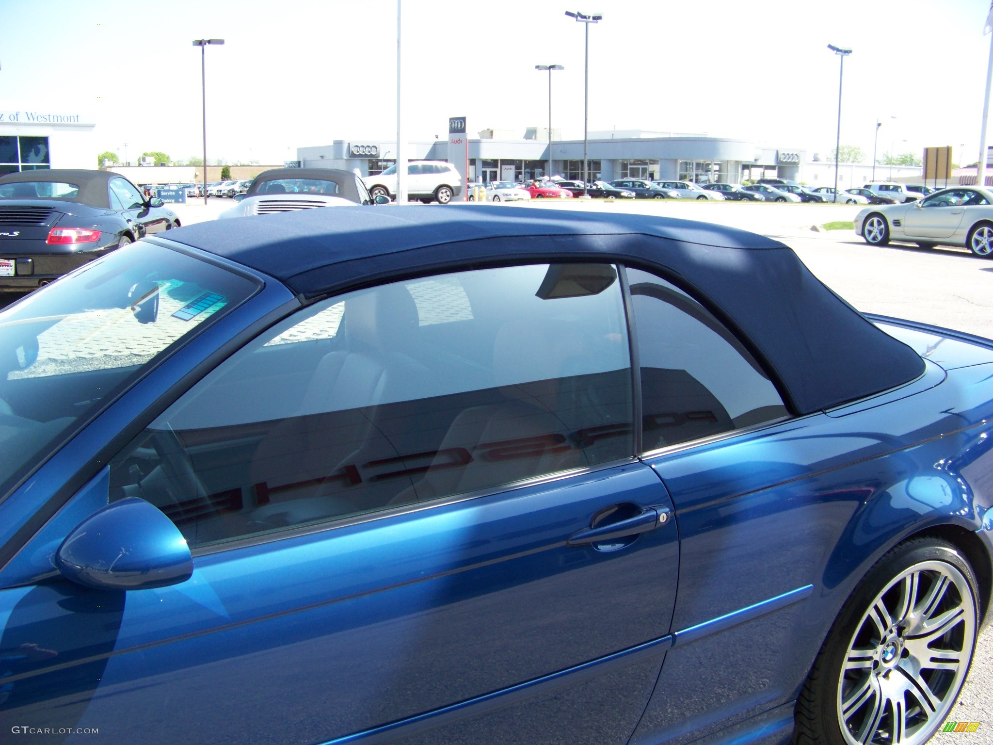 2003 M3 Dinan Convertible - Topaz Blue Metallic / Cinnamon photo #34