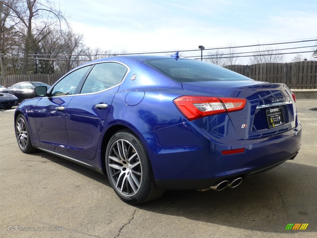 2014 Ghibli S Q4 - Blu Emozione (Blue) / Cuoio photo #4