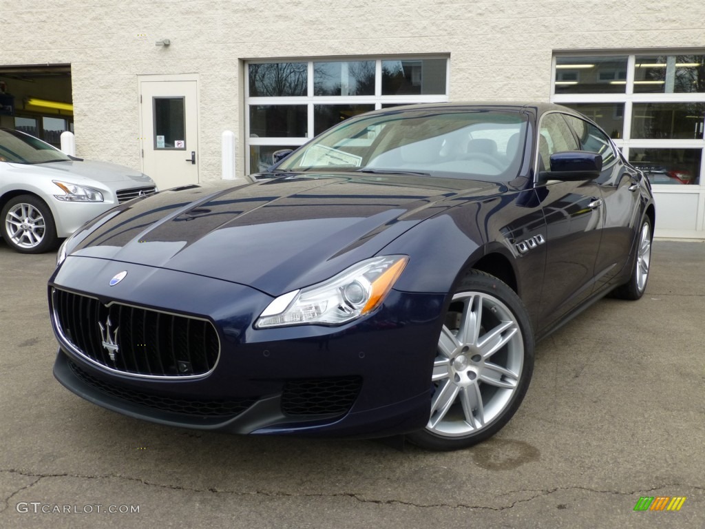 Blu Passione (Passion Blue) 2014 Maserati Quattroporte S Q4 AWD Exterior Photo #91574633