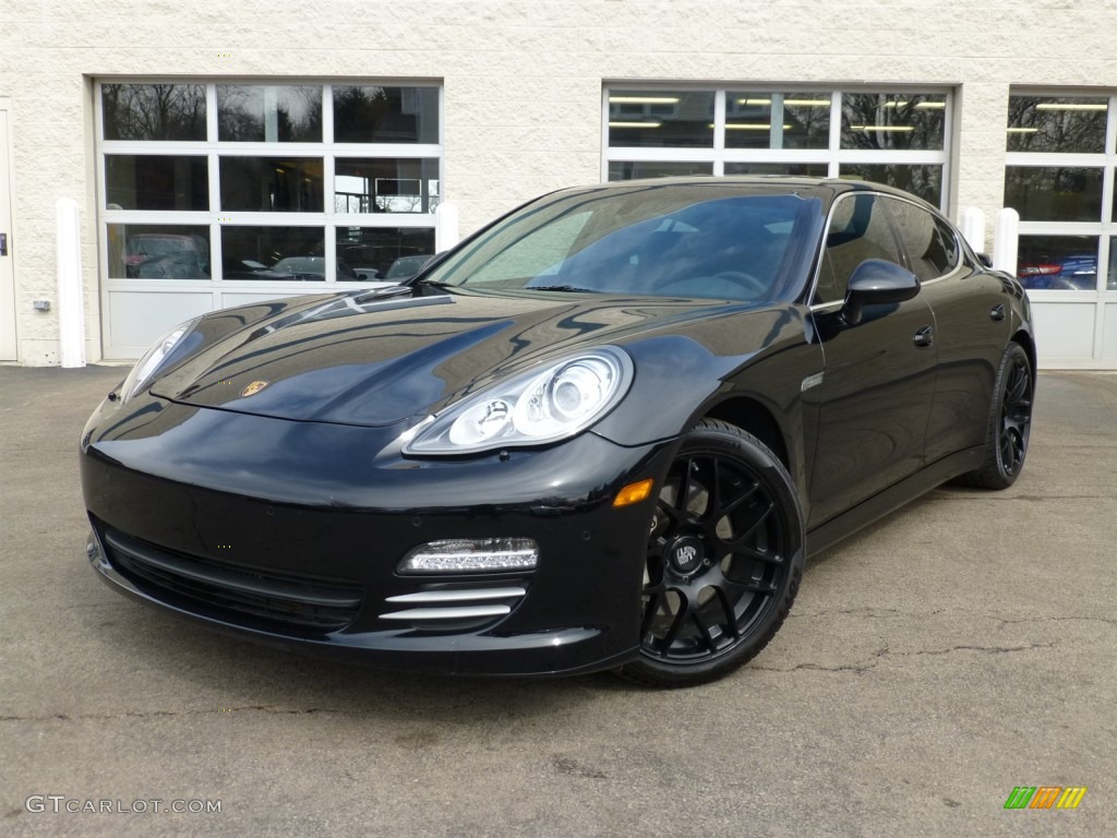Black 2012 Porsche Panamera 4S Exterior Photo #91574954