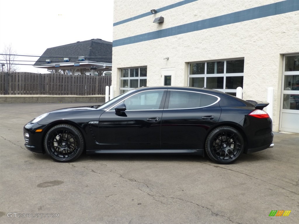 Black 2012 Porsche Panamera 4S Exterior Photo #91574987