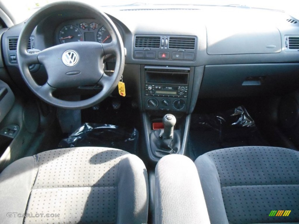 2000 Jetta GLS Sedan - Bright Green Pearl / Gray photo #9