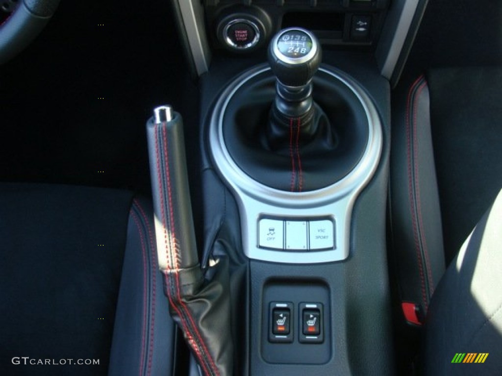 2013 BRZ Limited - Dark Grey Metallic / Black Leather/Alcantara photo #20