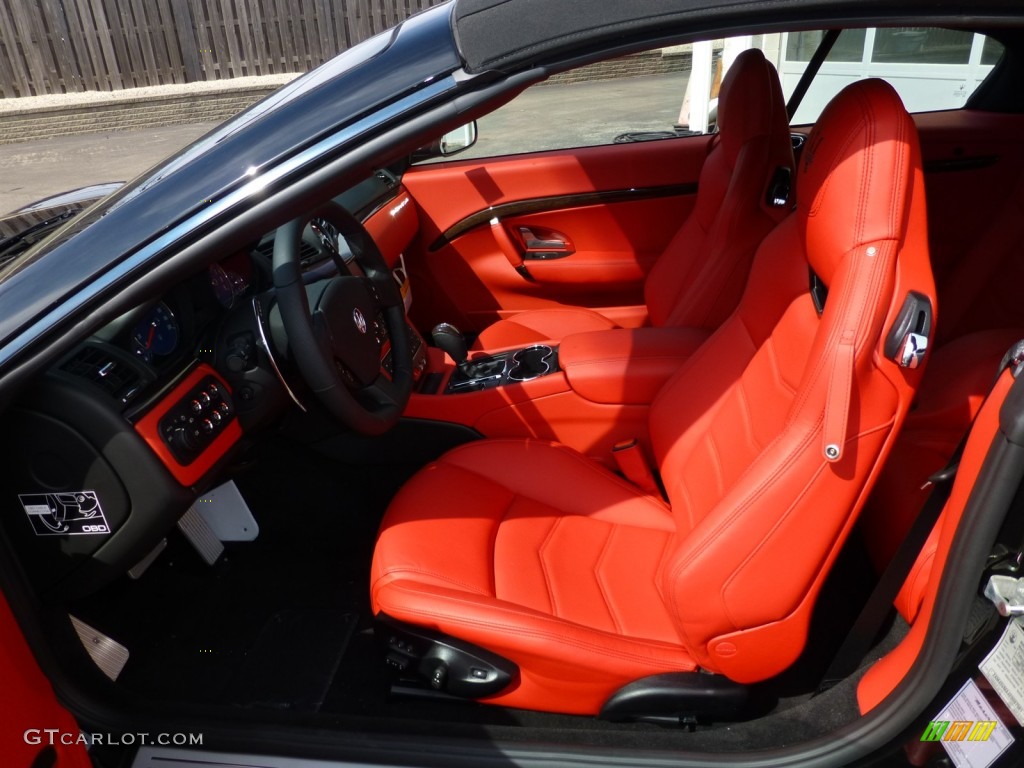 2014 Maserati GranTurismo Convertible GranCabrio Sport Front Seat Photo #91576160