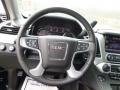 Jet Black 2015 GMC Yukon SLT 4WD Steering Wheel