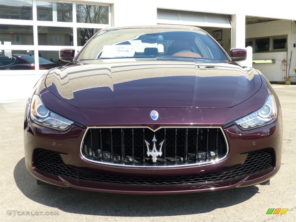 2014 Ghibli S Q4 - Rosso Folgore (Dark Red) / Cuoio photo #2