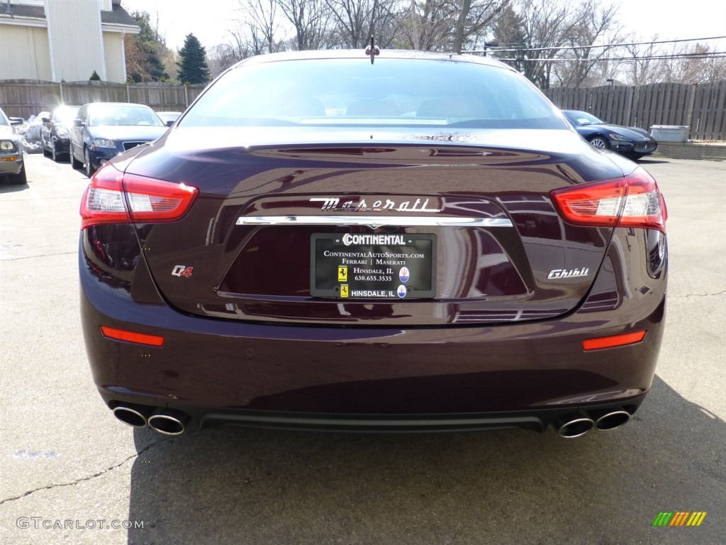 2014 Ghibli S Q4 - Rosso Folgore (Dark Red) / Cuoio photo #5