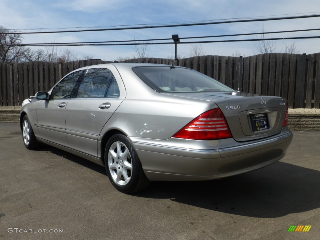 2006 S 500 4Matic Sedan - Pewter Metallic / Stone photo #3