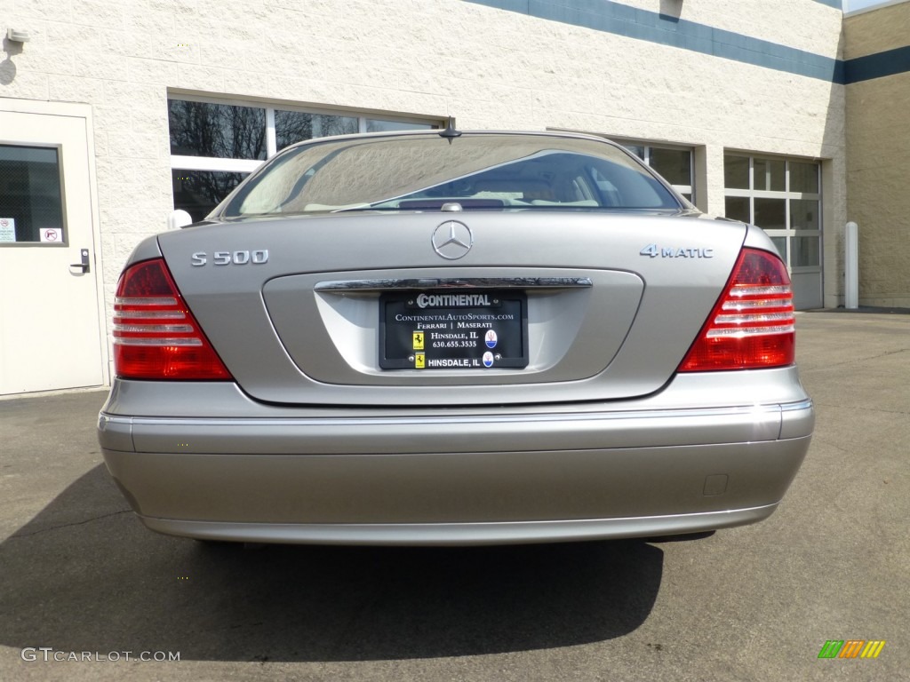 2006 S 500 4Matic Sedan - Pewter Metallic / Stone photo #4