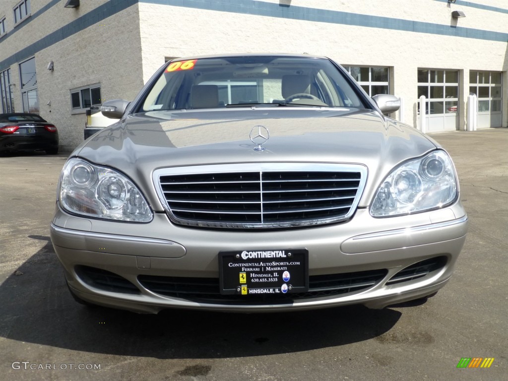 2006 S 500 4Matic Sedan - Pewter Metallic / Stone photo #8