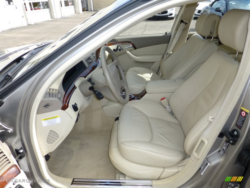 Stone Interior 2006 Mercedes-Benz S 500 4Matic Sedan Photo #91577327