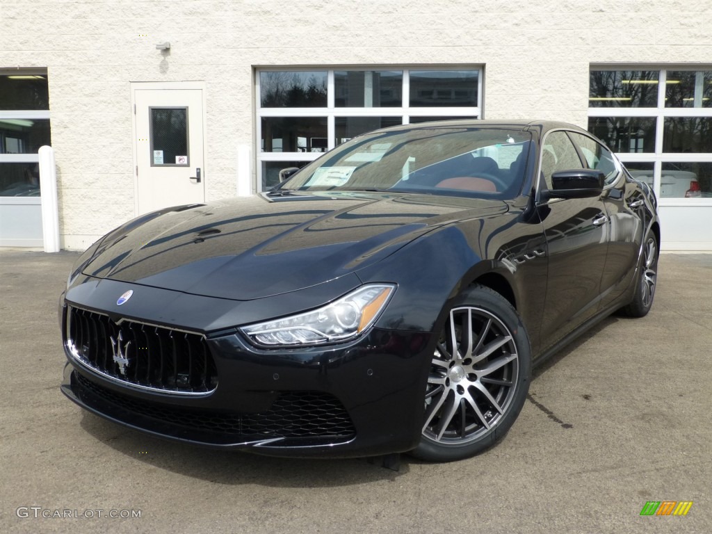 2014 Ghibli S Q4 - Nero Ribelle (Black Metallic) / Cuoio photo #1
