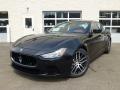 Nero Ribelle (Black Metallic) 2014 Maserati Ghibli S Q4