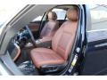 Cinnamon Brown Front Seat Photo for 2014 BMW 5 Series #91578980