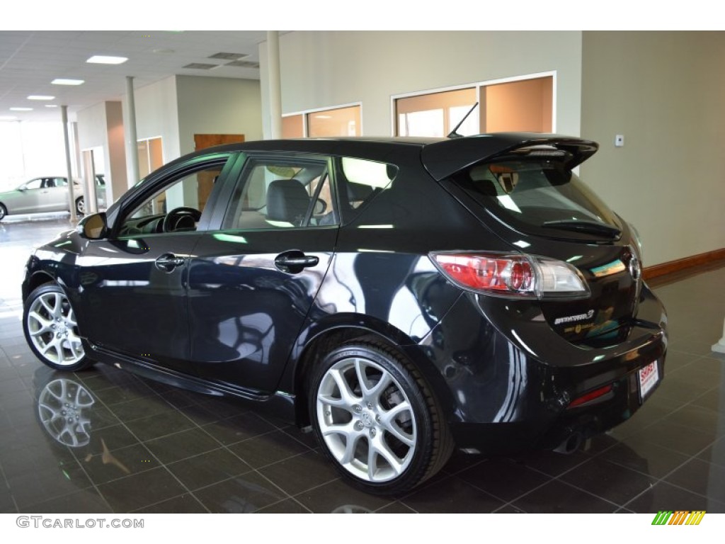 2012 MAZDA3 MAZDASPEED3 - Black Mica / MAZDASPEED Black/Red photo #3