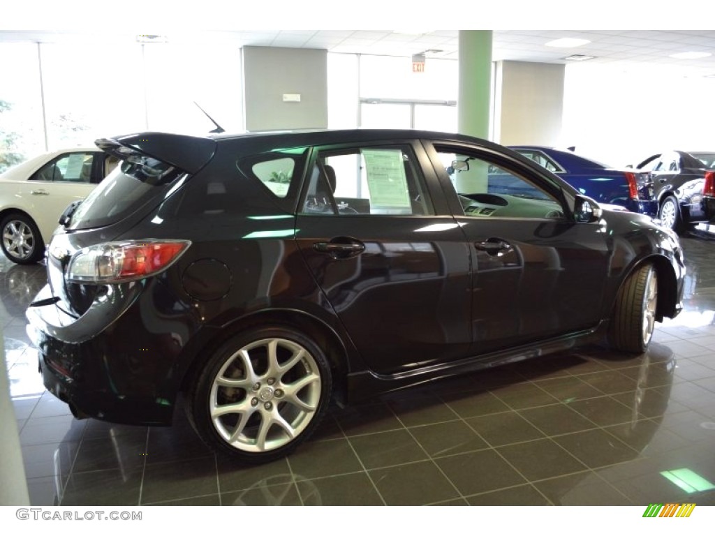 2012 MAZDA3 MAZDASPEED3 - Black Mica / MAZDASPEED Black/Red photo #5