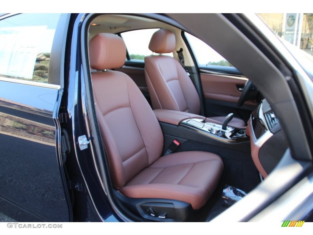 2014 BMW 5 Series 528i xDrive Sedan Front Seat Photo #91579241
